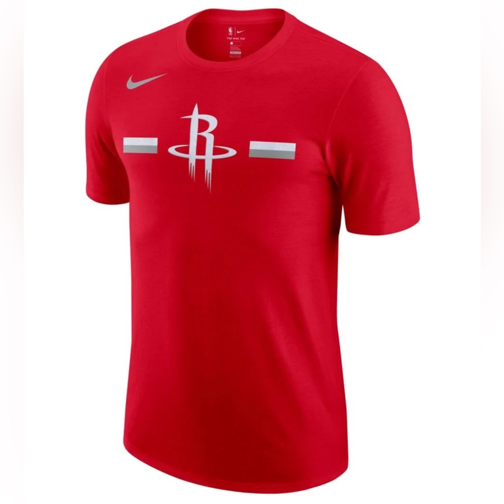 Houston Rockets NBA The Nike Tee Dri Fit Shooting Shirt Sz M
